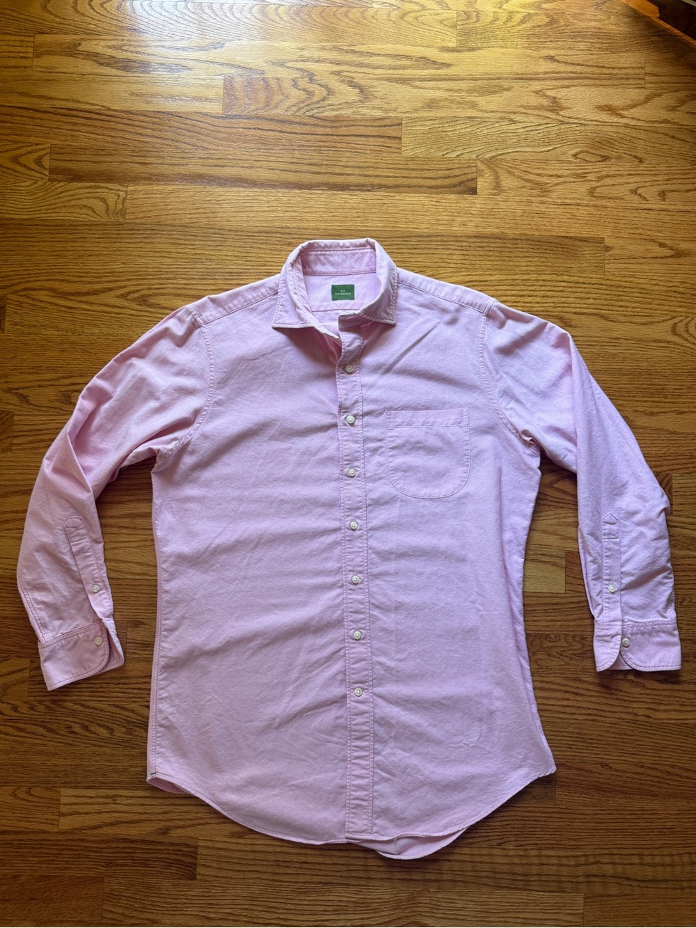 Sid Mashburn Light Pink Oxford Cloth Dress Shirt